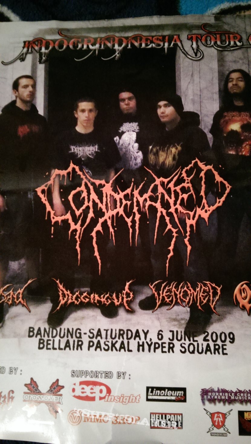 Condemned Tour Poster