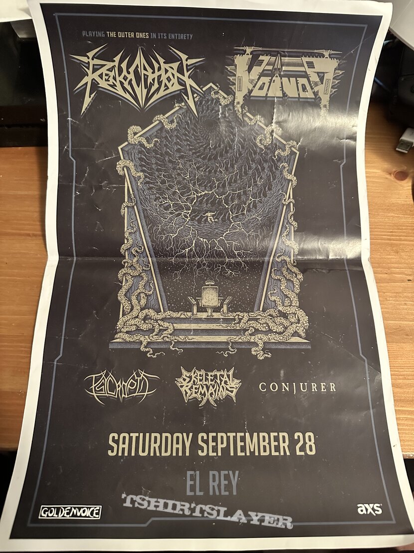 Revocation/Voivod Show Poster