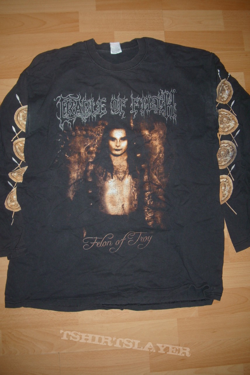 TShirt or Longsleeve - Cradle Of Filth - Felon Of Troy Longsleeve - RARE!