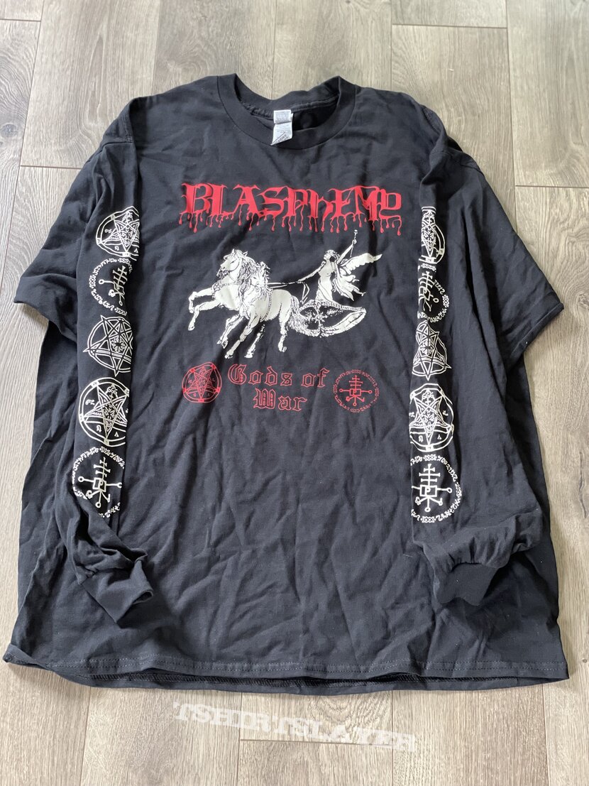Blasphemy-Gods of War | TShirtSlayer TShirt and BattleJacket Gallery