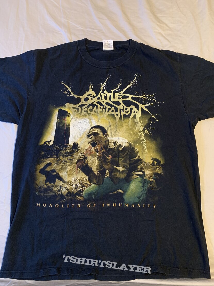 Cattle Decapitation Monolith of Inhumanity tee