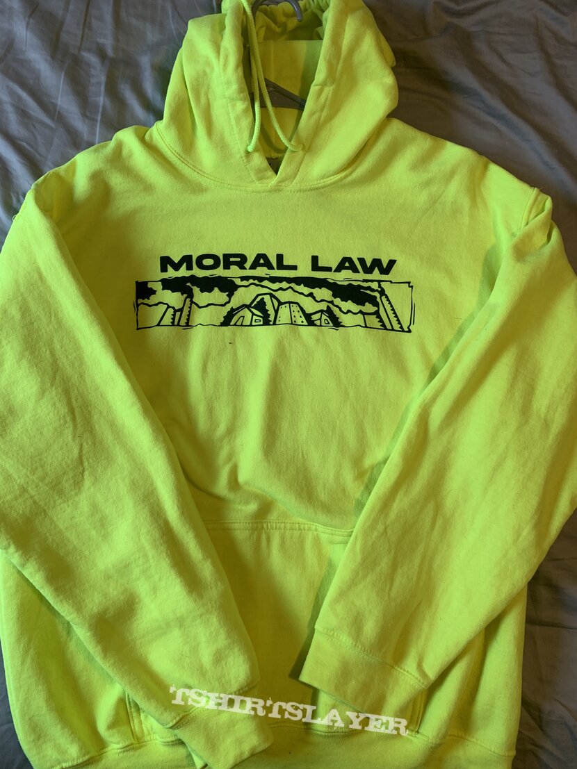 Moral Law High-Vis hoodie