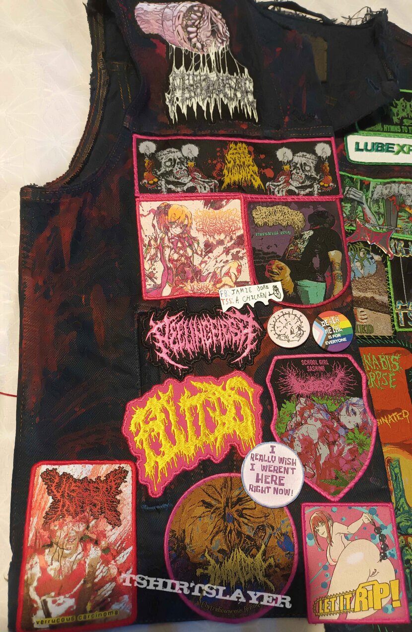 Mortician Bloody Brutal vest of DEATH!!