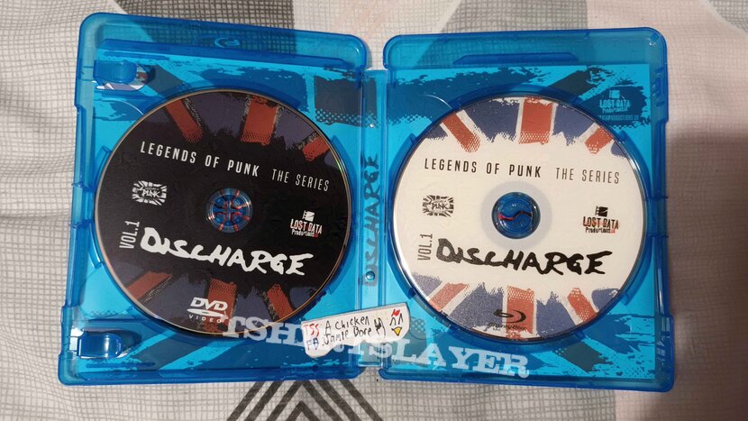 Discharge - Legends of Punk blu-ray Discharge - Legends of Punk blu-ray