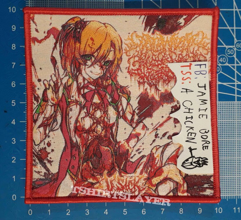 Dehumanizing Itatrain Worship- μ&#039;Sick woven patch