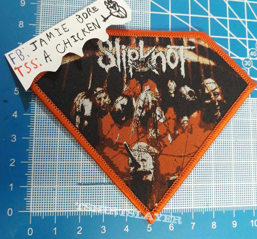 Slipknot- Self titled woven patch