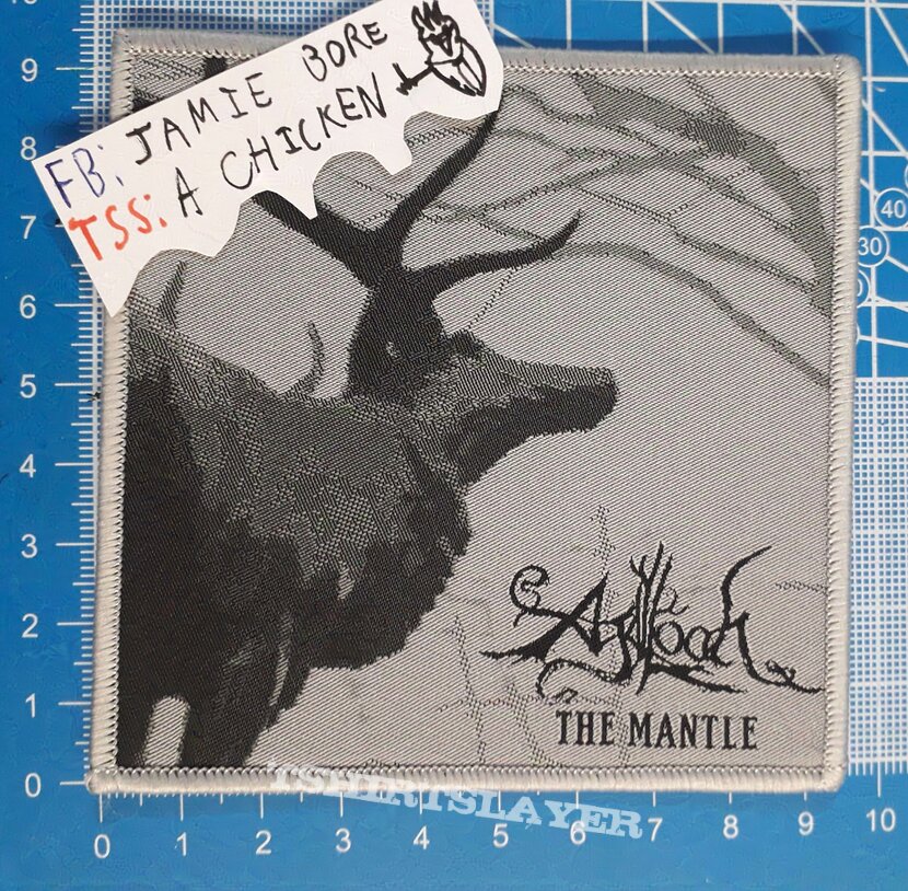 Agalloch- The Mantle woven patch