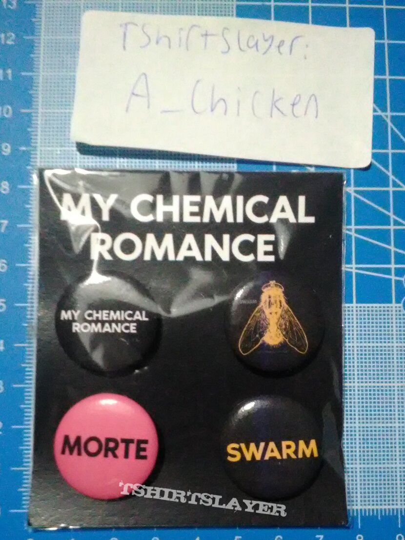 My Chemical Romance - Foundations of Decay badge pack My Chemical Romance - Foundations of Decay badge pack