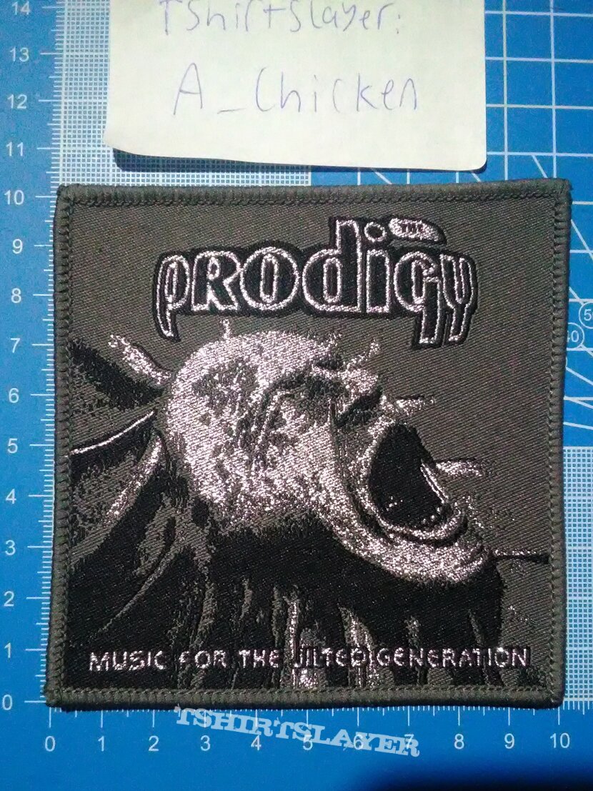 The Prodigy - Music for the Jilted Generation woven patch