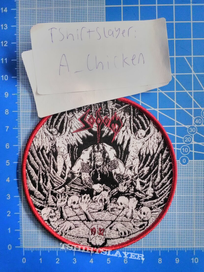 Sodom - Witching Metal woven patch Sodom - Witching Metal woven patch