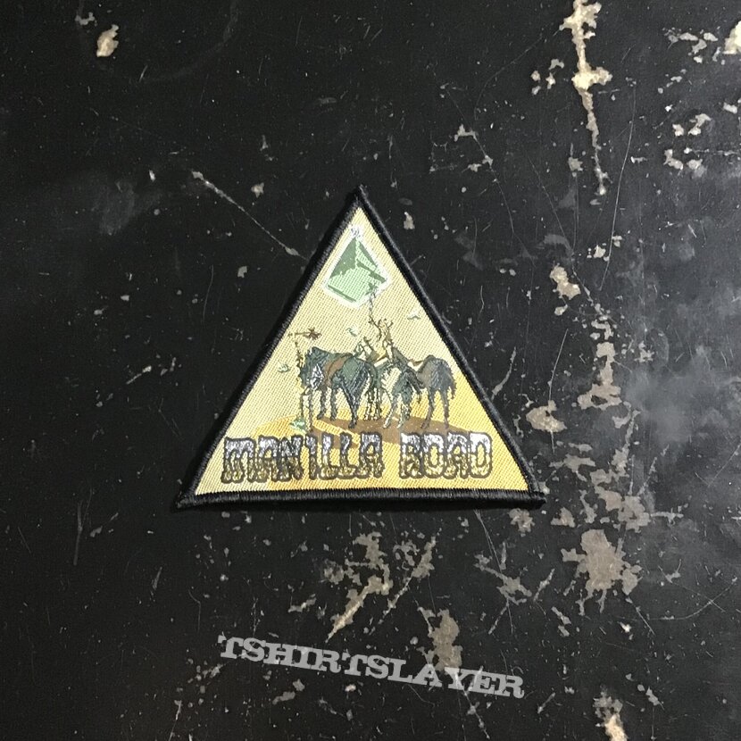 Manilla Road triangle patch