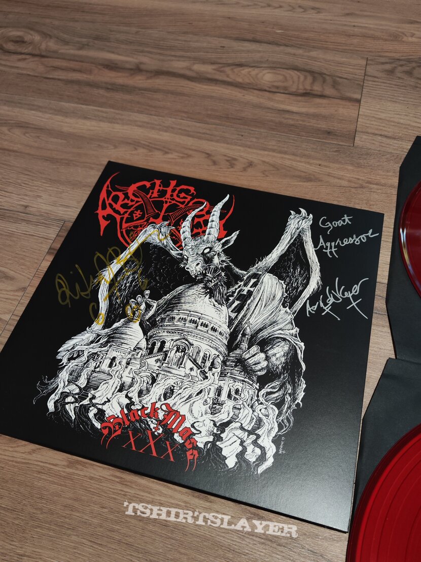 Archgoat Black Mass XXX Signed Vinyl | TShirtSlayer TShirt and BattleJacket  Gallery