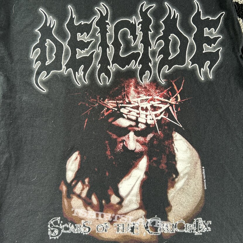 Deicide Scars of the Crucifix cutoff t-shirt