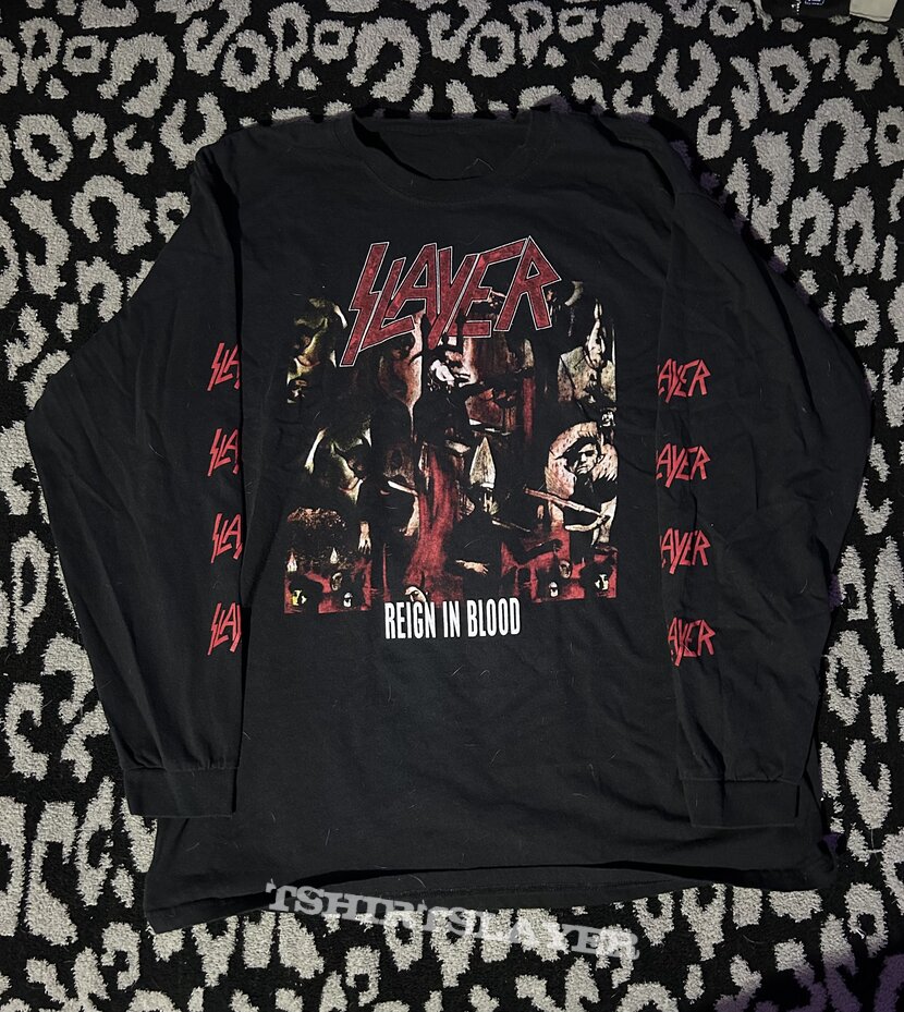 Slayer Reign in Blood LS t-shirt