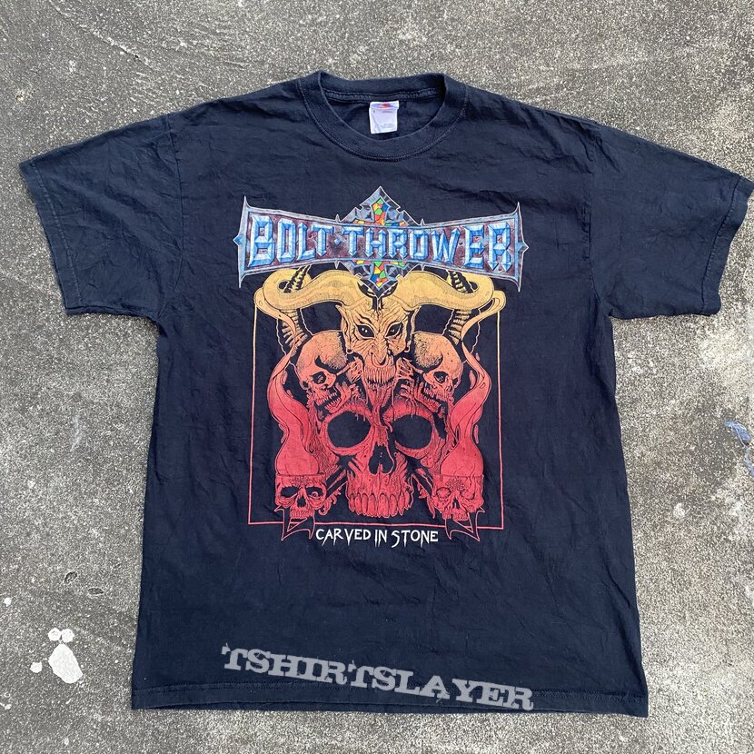 Vintage Bolt Thrower “Carved In Stone” Shirt