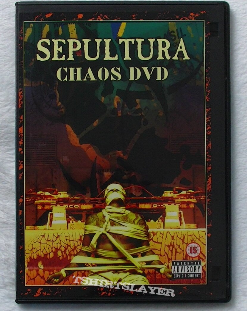 Sepultura Chaos DVD | TShirtSlayer TShirt and BattleJacket Gallery