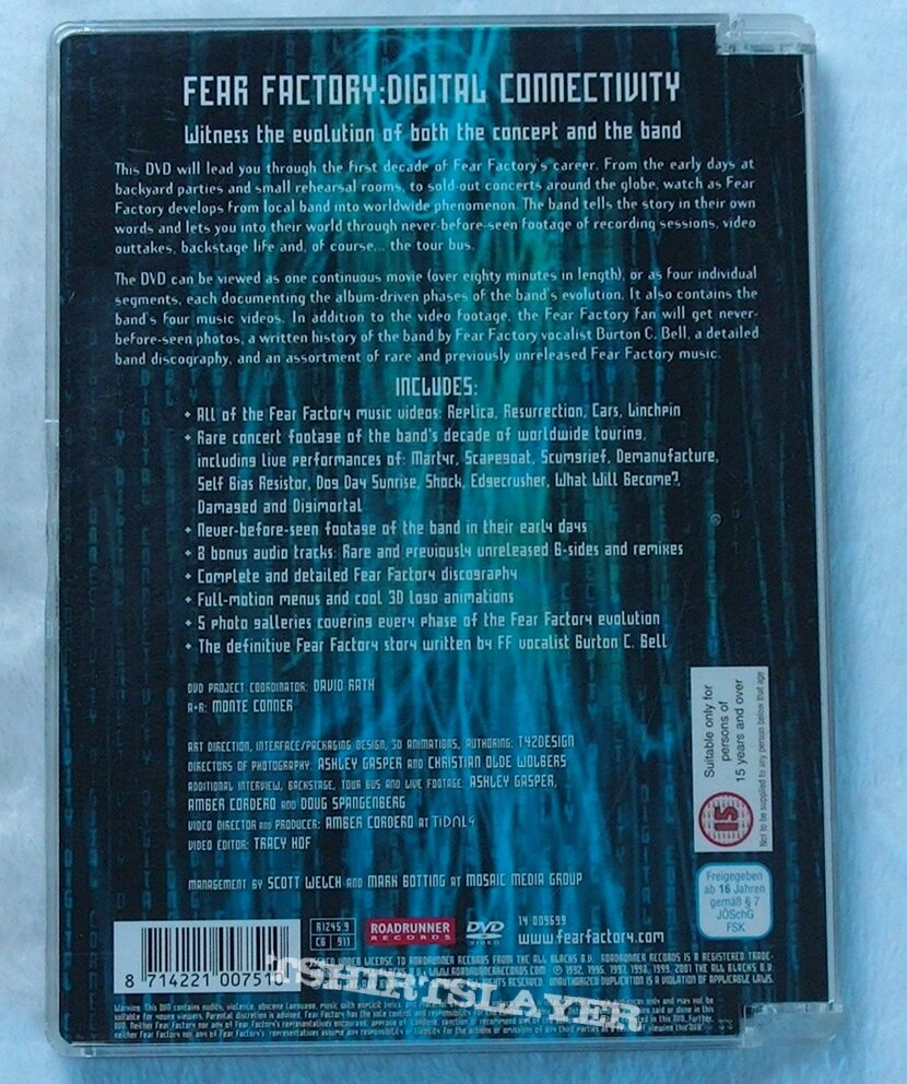 Fear Factory Digital Connectivity  -DVD-