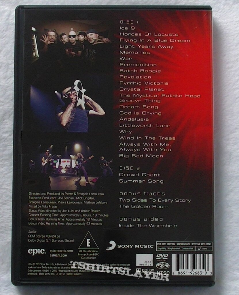 Joe Satriani Satchurated  Live in Montreal  -DVD-