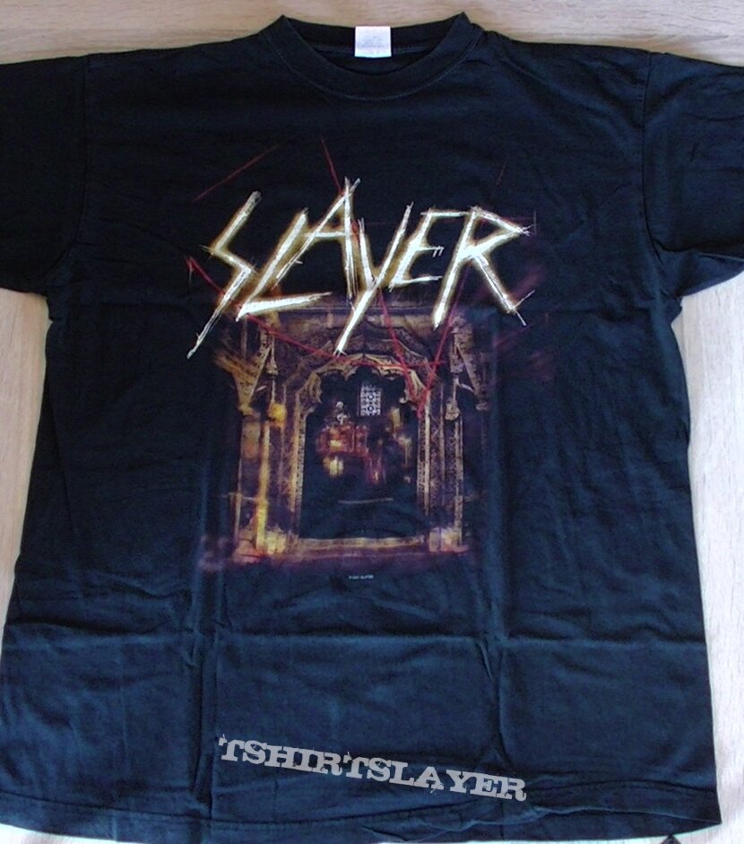 Slayer God hates us all tour shirt