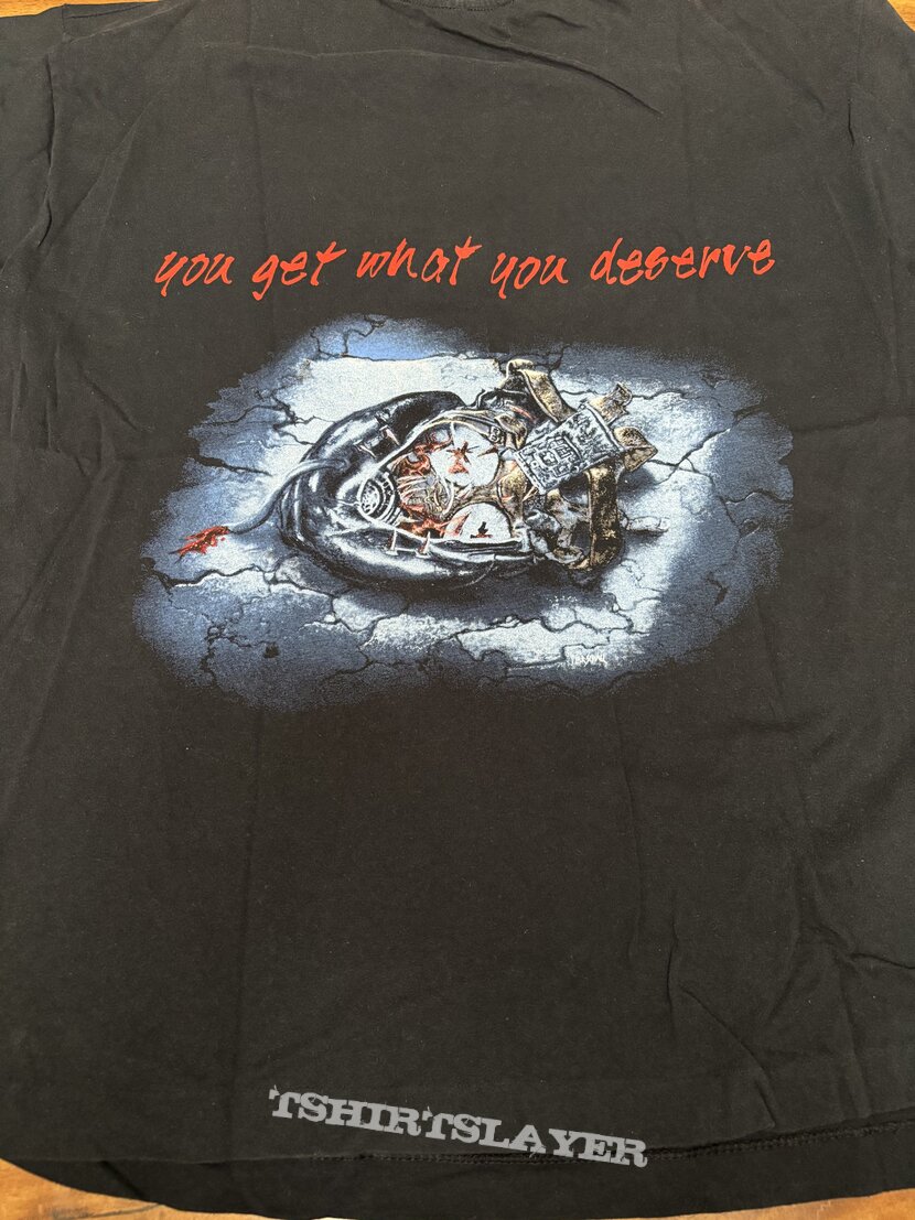 1993 Sodom Shirt XL You get what you deserve MCS 1993 Sodom Shirt XL You get what you deserve MCS