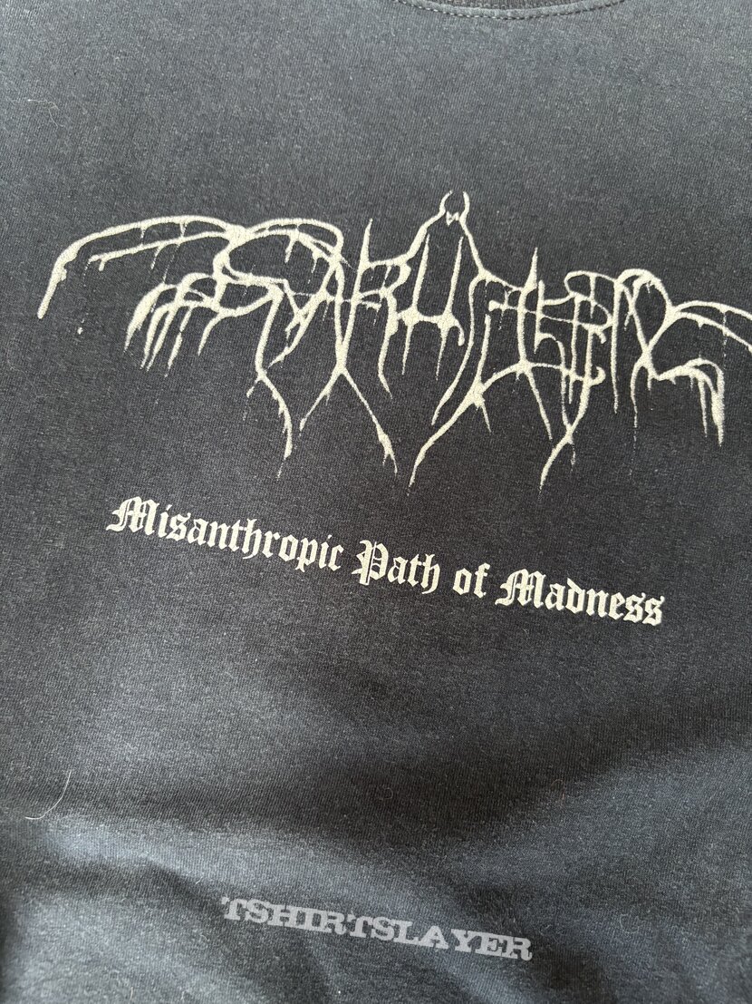 2009 Svarttjern Shirt XL Misanthropic Path of Madness 2009 Svarttjern Shirt XL Misanthropic Path of Madness