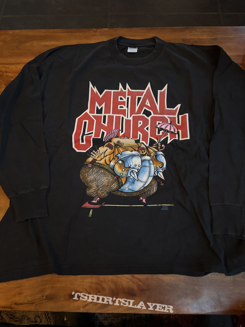 1993 Metal Church Shirt XL Hanging In The Balance 1993 Metal Church Shirt XL Hanging In The Balance