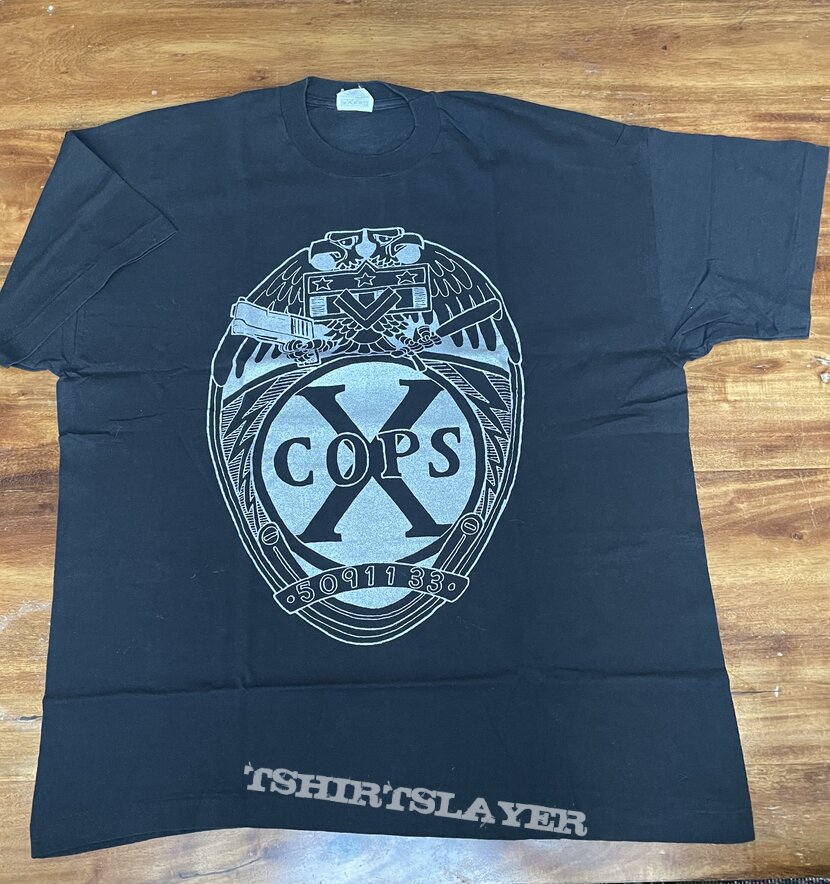 X-Cops Gwar Shirt XL you fucked up! 1995