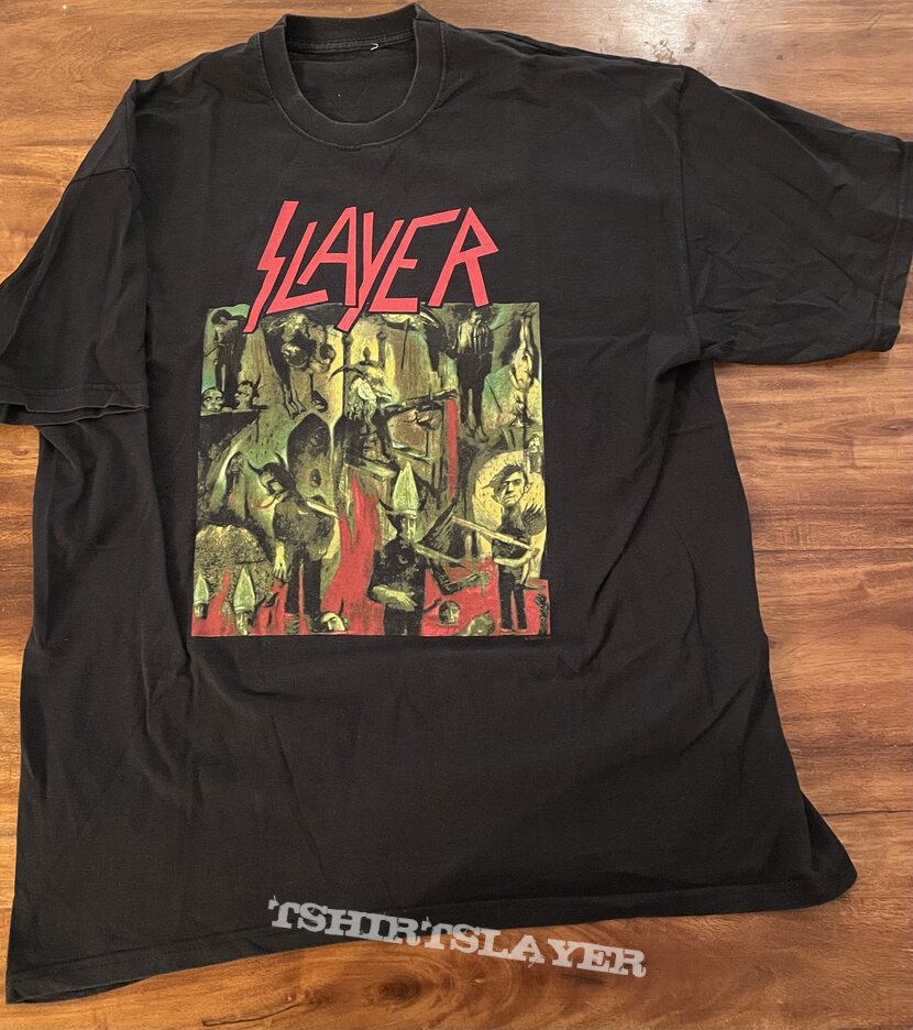 Slayer – Reign in Blood T Shirt 2003 XL | TShirtSlayer TShirt and  BattleJacket Gallery