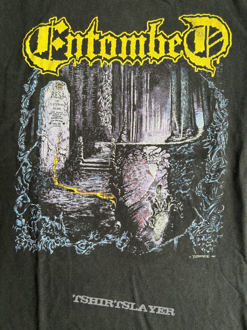 Entombed - Left Hand Path T-Shirt 1990 XL