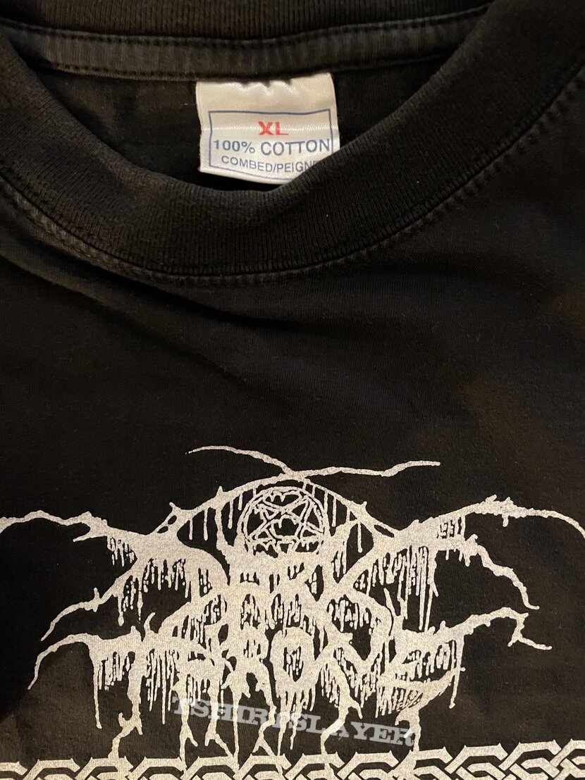 Darkthrone Taakeferd Shirt 1999 Under A Funeral Moon XL