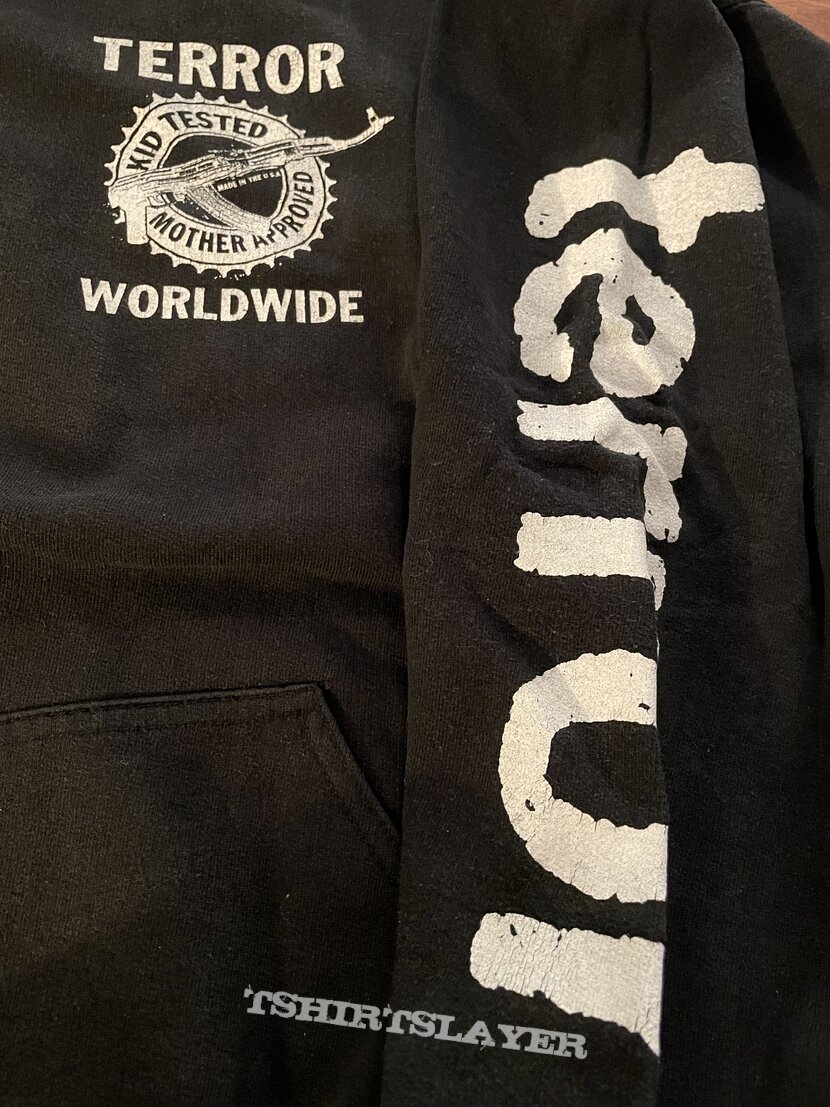 1989 TERROR WORLDWIDE terror crew hoodie SweatShirt XL Don Rock |  TShirtSlayer TShirt and BattleJacket Gallery