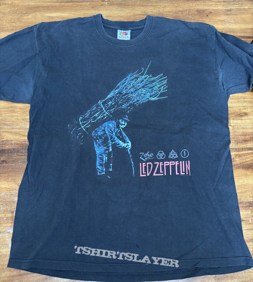2001 Led Zeppelin Zoso (Led Zeppelin IV) Shirt XL