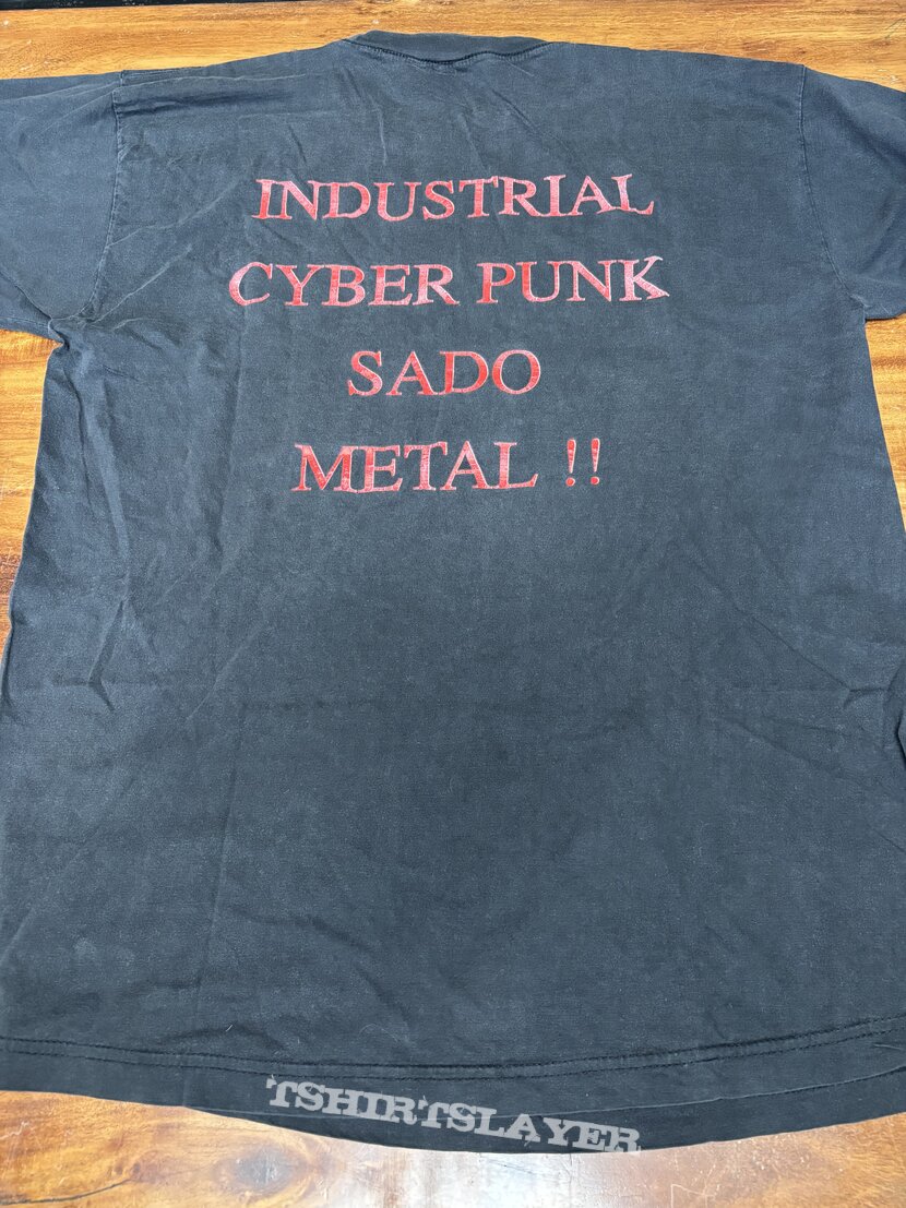 1994 Impaled Nazarene Shirt XL industrial cyber punk sado metal !! 1994 Impaled Nazarene Shirt XL industrial cyber punk sado metal !!