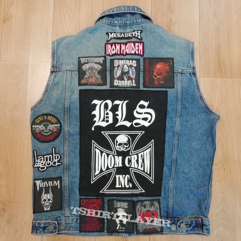 Black Label Society Metal Head Vest Jean 