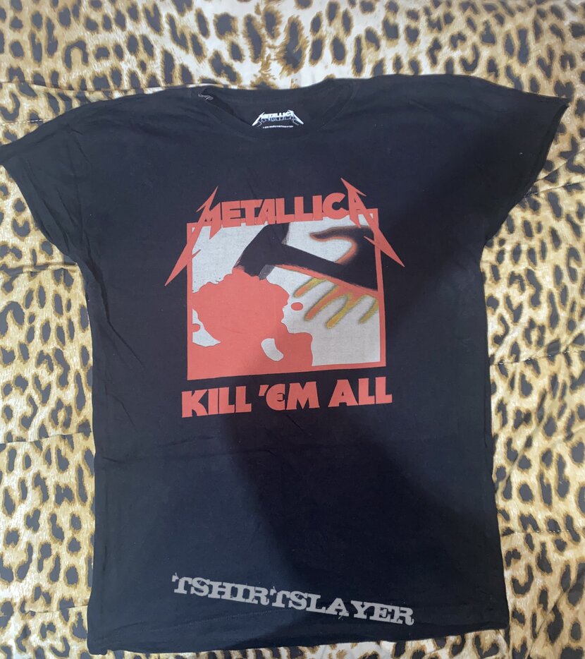 Camiseta Metallica Kill em All. | TShirtSlayer TShirt and BattleJacket  Gallery