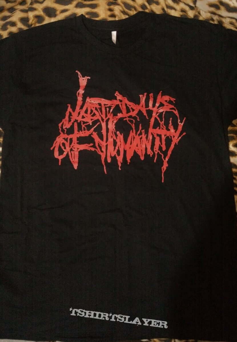 Camiseta Last Days of Humanity Logo.