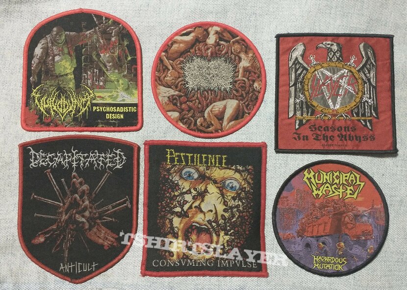 Strapping Young Lad Patch Lot Updated