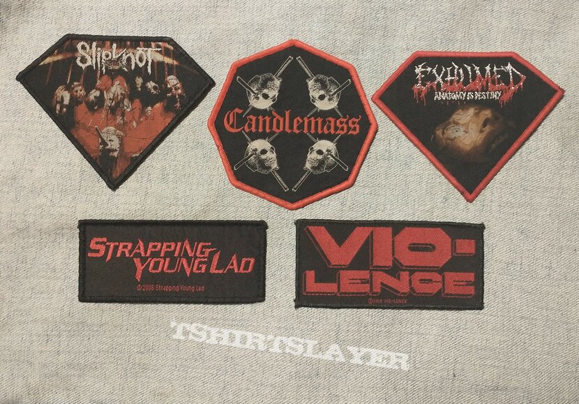 Strapping Young Lad Patch Lot Updated