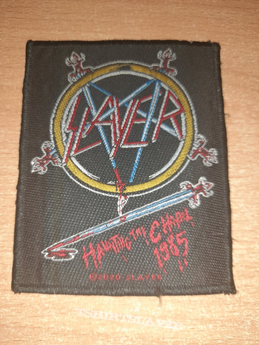 Slayer Haunting The Chapel Patch.