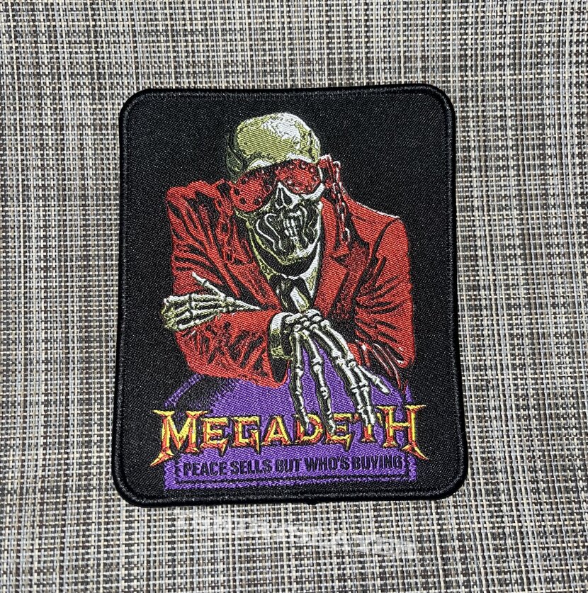Megadeth Peace Sells But Who’s Buying patch 