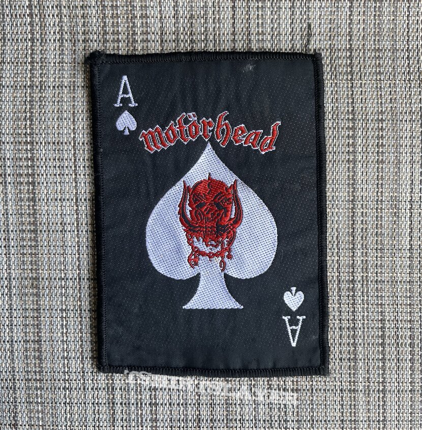 Motörhead Ace Of Spades patch 