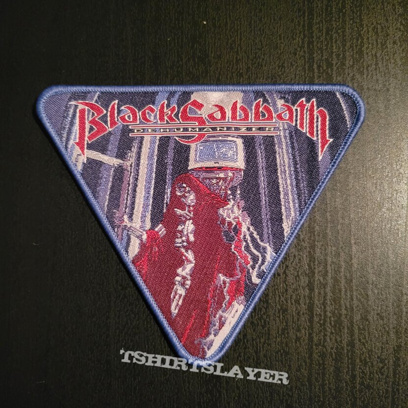 Black Sabbath - Dehumanizer triangle patch