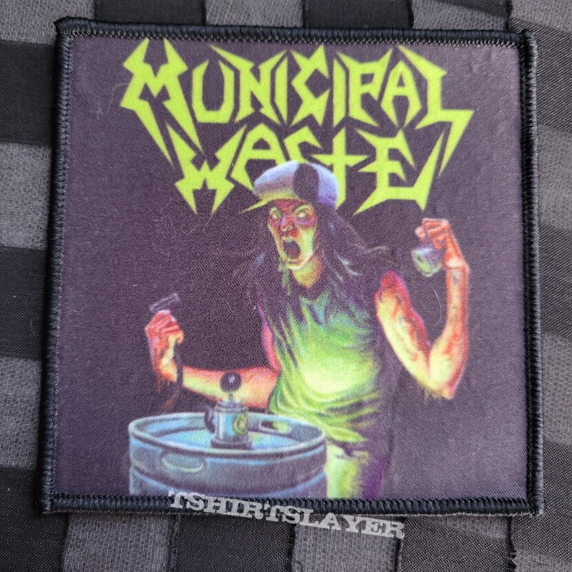 Municipal Waste - The Art Of Partying patch