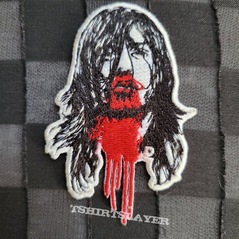 Andrew w.k. embroidered patch