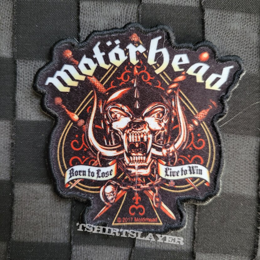 Motörhead die-cut patch