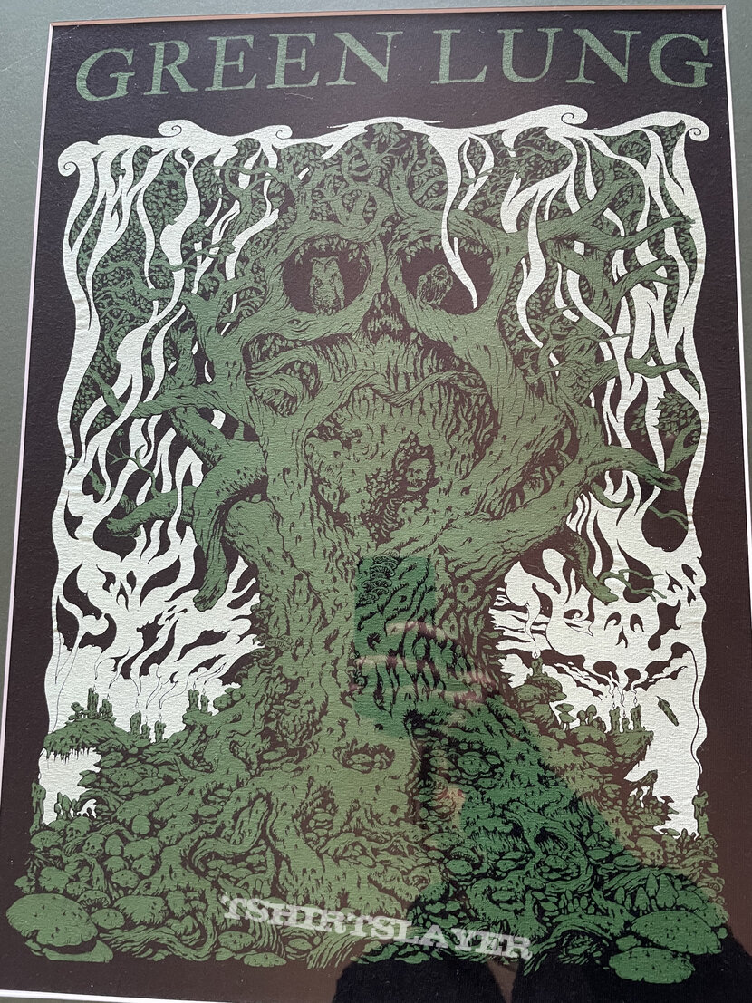 Green Lung Ritual Tree Framed