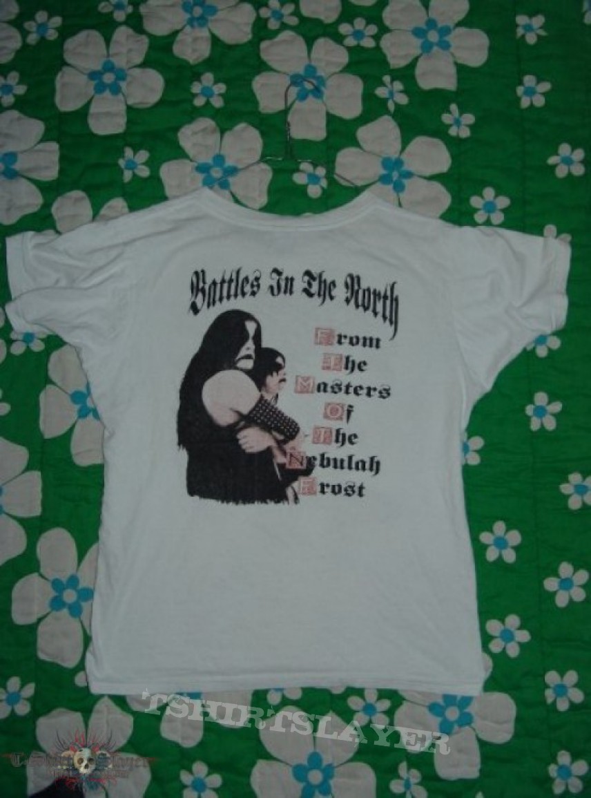 Immortal - Battles In The North bootleg white shirt
