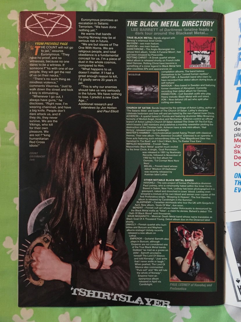 Kerrang! - Magazine #436 March 1993