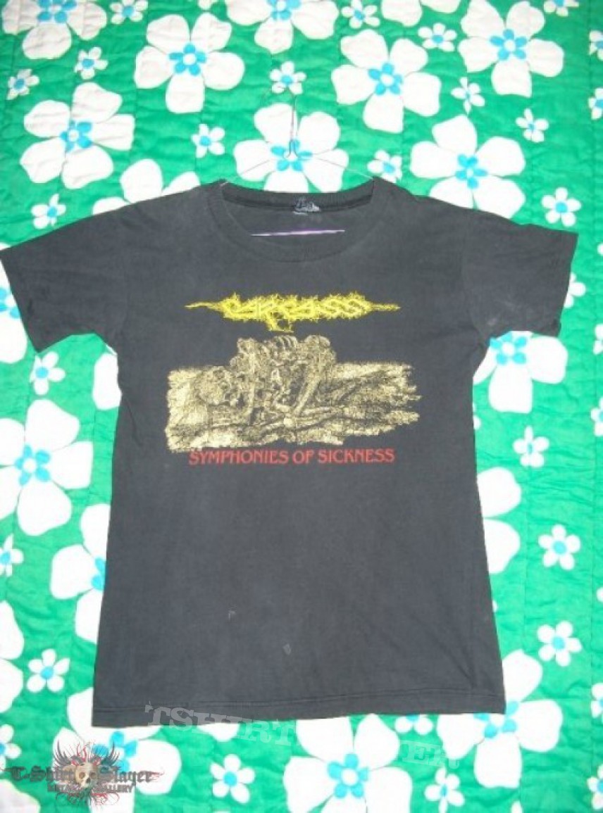 Carcass - Symphonies Of Sickness official shirt