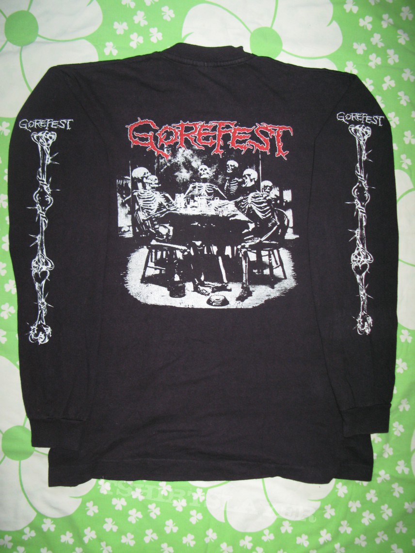 Gorefest - Tangled In Gore original longsleeve misprint shirt